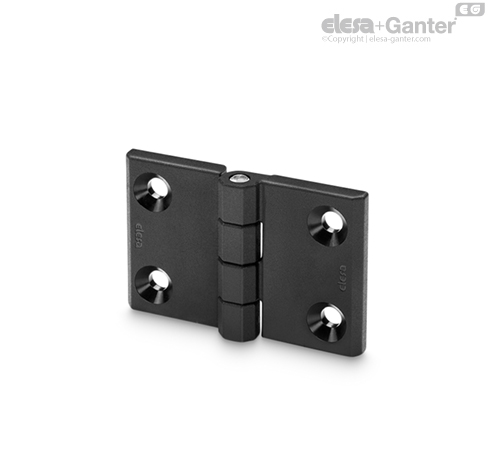 CFM-L-A Zawiasy wydłużone w kierunku poziomym Otwory przelotowe